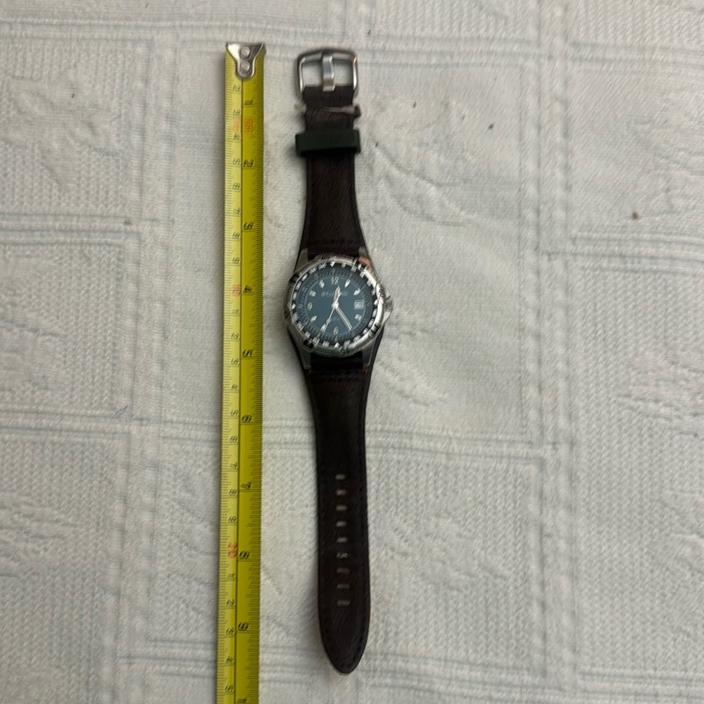Columbia watch leather band